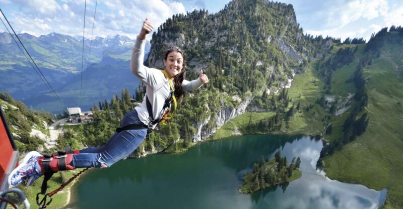 From Interlaken: Stockhorn Bungee Jump - Who Will Love This?