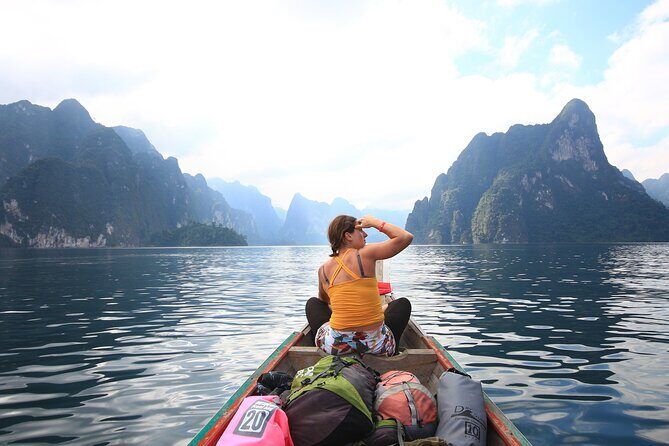 From Khao Lak : Cheow Lan Lake & Nam Rad Emerald Pool - Exploring the Landscape of Khao Sok: A Day of Natural Wonders