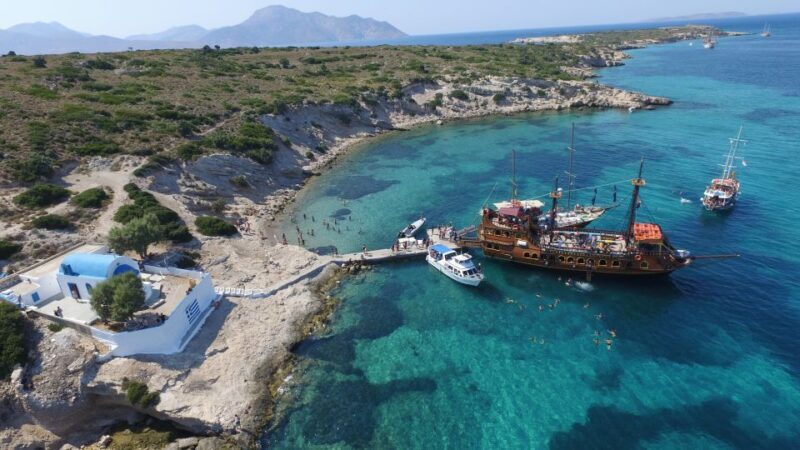 From Kos: 3-Island Pirate Cruise with Lunch and Waterslide - A Detailed Look at the 3-Island Pirate Cruise