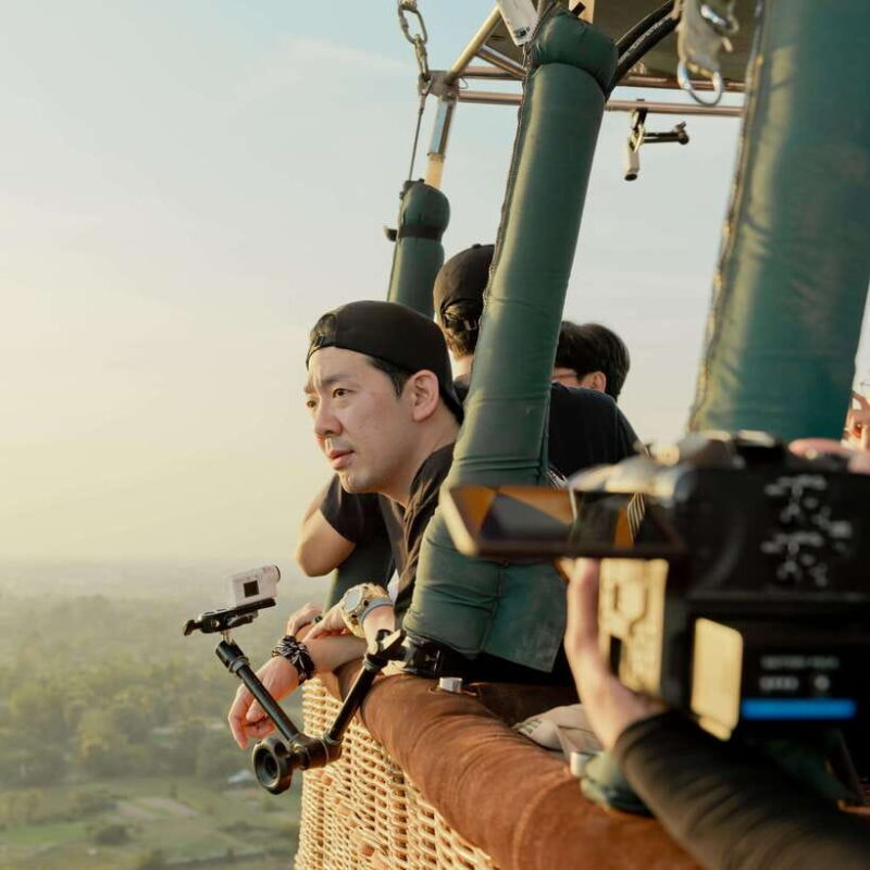 From Krong Siem Reap: Angkor Hot Air Balloon Ride w/ Pickup - Authentic Experience and Photography