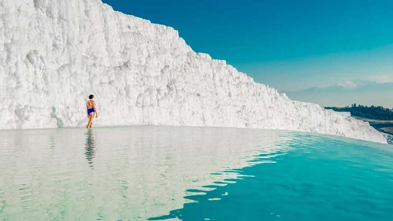 From Kusadas: Pamukkale Day Trip w/Balloon Flight & Lunch - Discovering Pamukkale from Kusadasi: A Day Trip with Hot Air Balloon and Thermal Pools