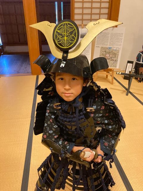 From Kyoto/Osaka/Kobe: Samurai Armor Dressing in a Castle - In-Depth Look at the Experience