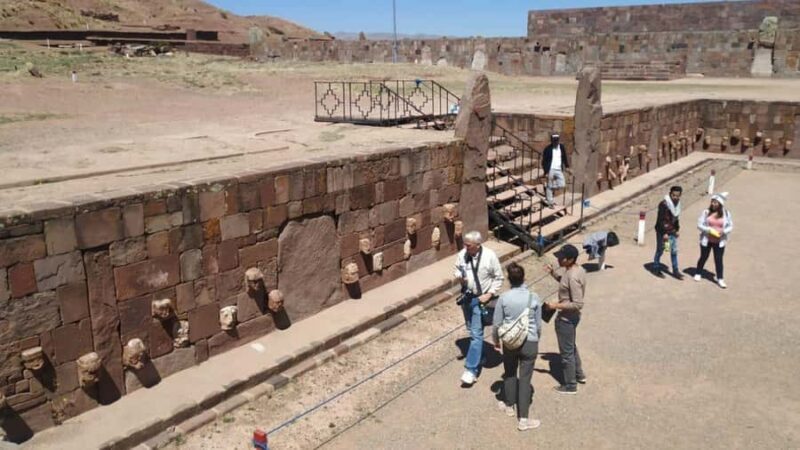 From La Paz: Tiwanaku, Puma Punku & Moon Valley. - Key Points