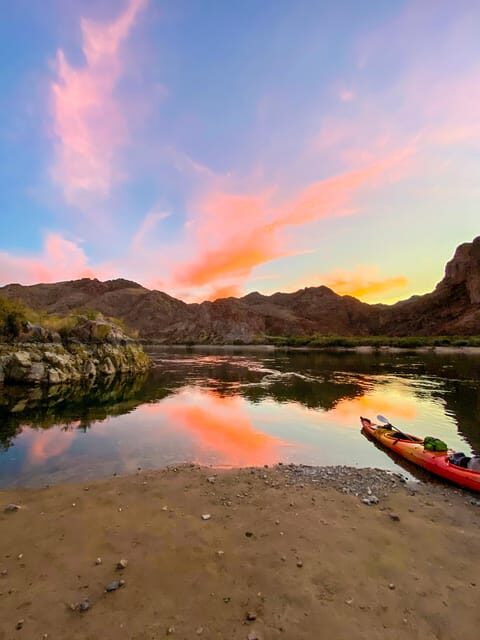 From Las Vegas: Black Canyon Twilight Kayak Tour - From Las Vegas: Black Canyon Twilight Kayak Tour