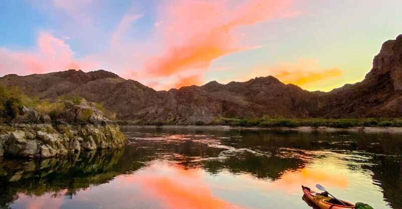 From Las Vegas: Black Canyon Twilight Kayak Tour - Key Points