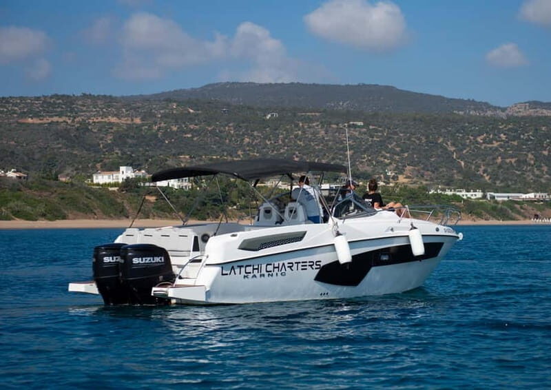 From Latchi: Blue Lagoon Tour via Karnic SL800 Boat - Authentic Voices & Real Expectations