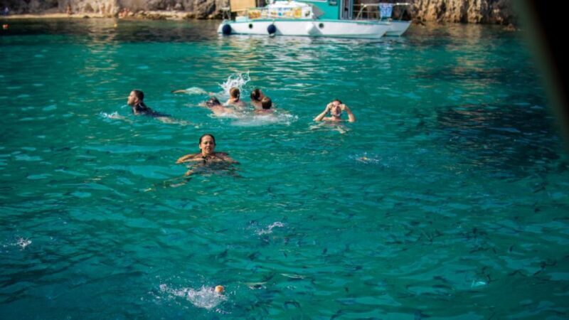 From Lefkimmi: Blue Lagoon and Syvota Village Cruise - Key Points