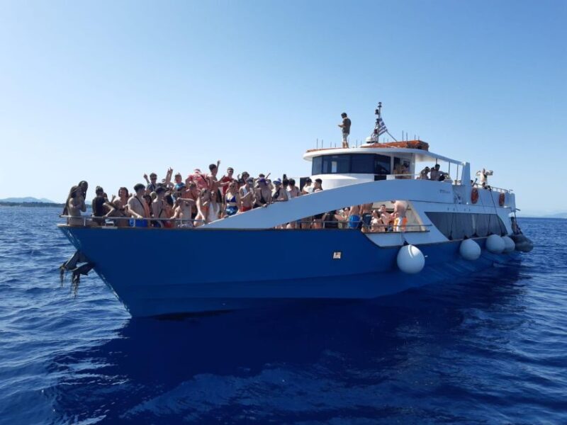 From Lefkimmi: Corfu, Kavos Party Booze Cruise - An In-Depth Look at the Corfu Booze Cruise Experience
