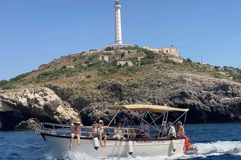 From Leuca: Adriatic Boat Tour with Ionian Caves & Swimming - Key Points