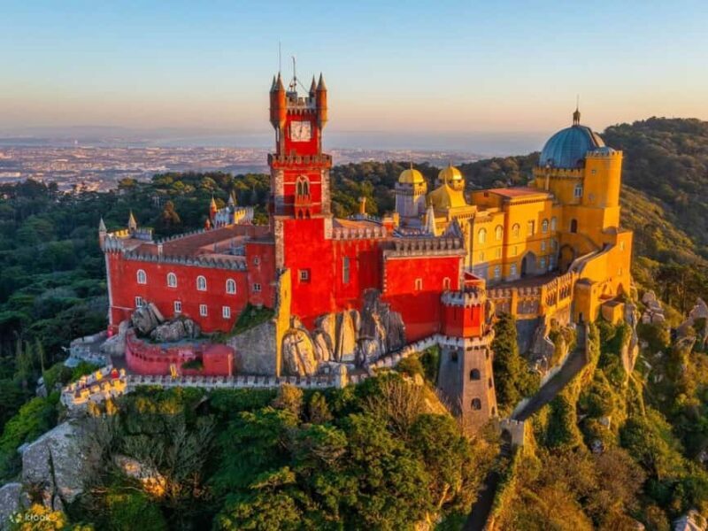 From Lisbon: Pena Palace, Moorish Castle & Cabo da Roca tour - From Lisbon: Pena Palace, Moorish Castle & Cabo da Roca tour