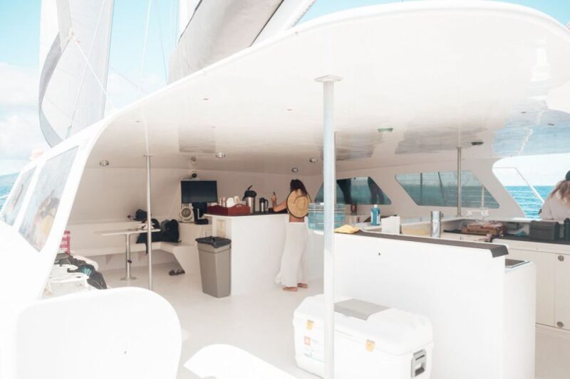 From Ma'alaea: 'Alihilani Sunset Sail Catamaran Tour - A Careful Look at the Alihilani Sunset Sail