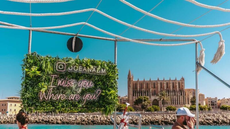 From Magaluf: Palma Bay Sightseeing Cruise with Live Music - Key Points