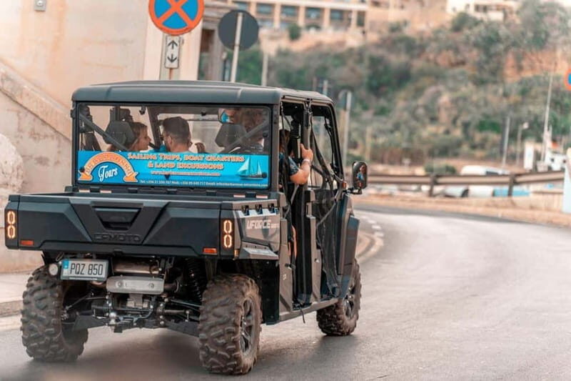 From Malta: Gozo 4x4 ATV Tour with Lunch, Swim stop & Caves - Key Points