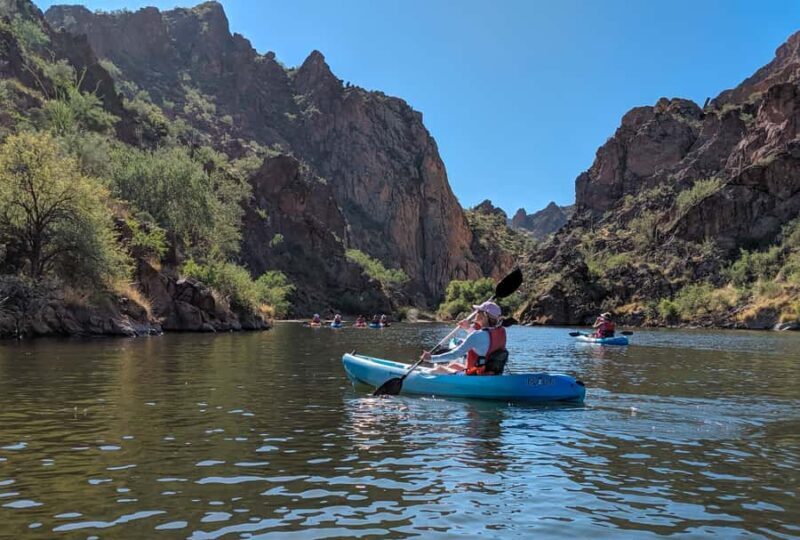 From Mesa: Self-Guided Kayaking Trip on Saguaro Lake - Key Points