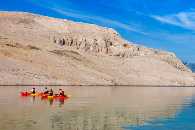 From Metajna/Novalja: Pag Bay Guided Sea Kayaking Tour - FAQ