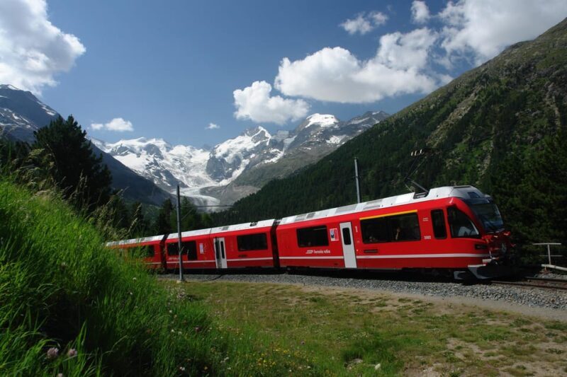 From Milan: Bernina Train Day Trip to Tirano & St. Moritz - Key Points