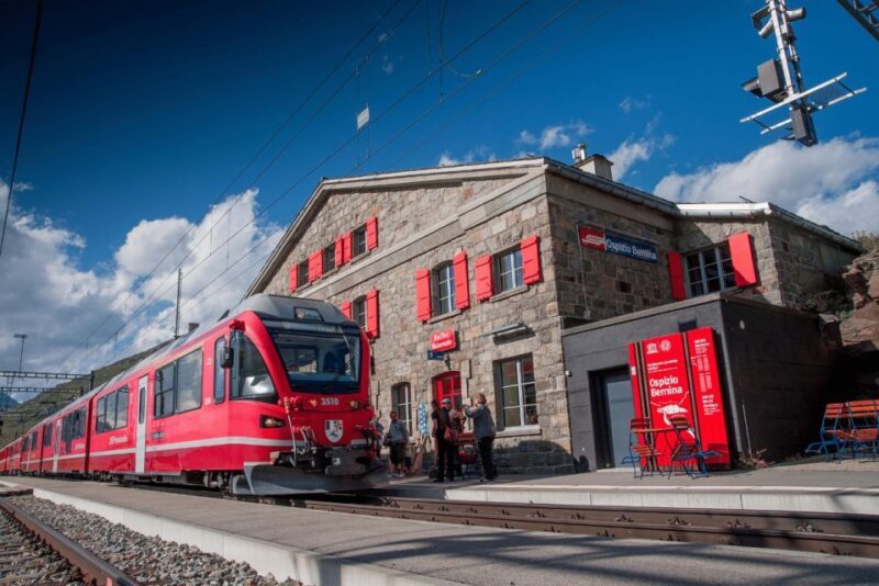 From Milan: Round-Trip Bernina Red Train to Saint Moritz - Key Points