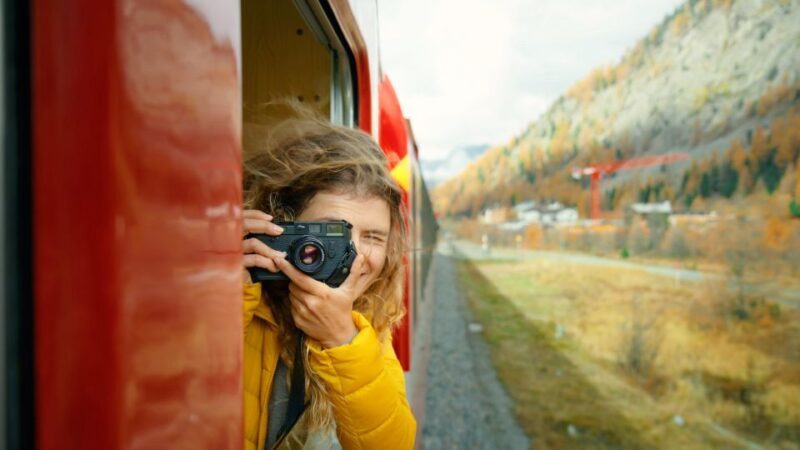 From Milan: St Moritz & Alps Day Trip with Bernina Red Train - Key Points