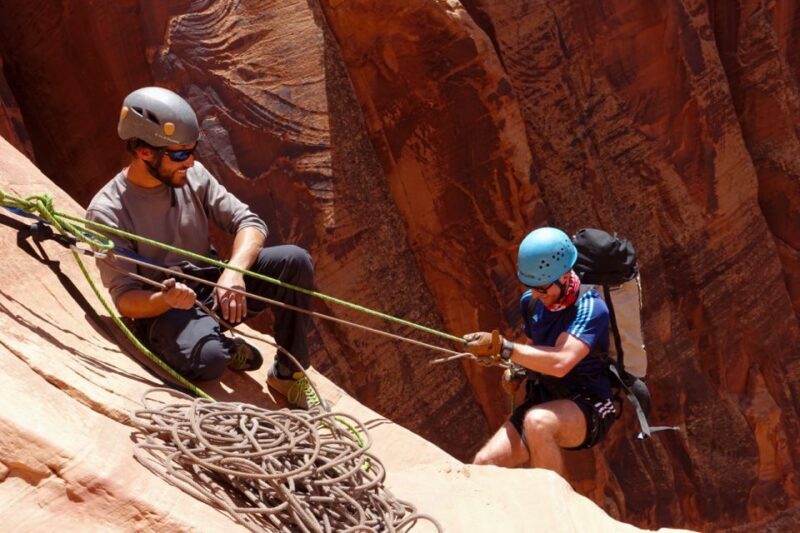 From Moab: Half-Day Zig Zag Canyon Canyoneering Experience - An In-Depth Look at the Zig Zag Canyon Canyoneering Experience
