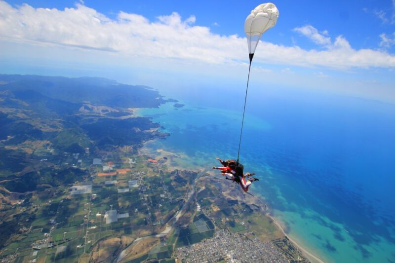 From Motueka: Abel Tasman Tandem Skydive Experience - FAQ