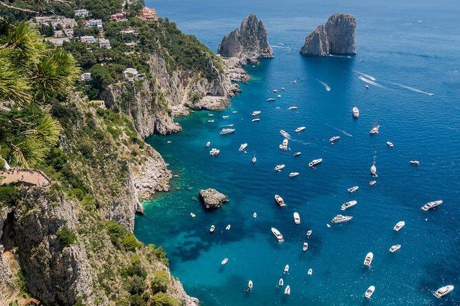 From Naples: Capri Island Tour with Lunch and Blue Grotto - Key Points