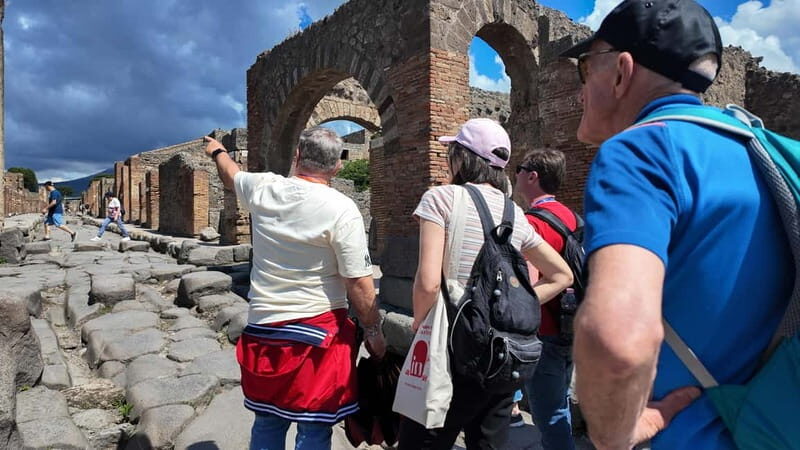 From Naples: Guided walking tour of Pompeii with entry ticket and train - Considerations
