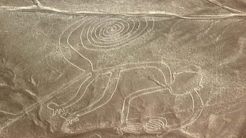 From Nazca: Flight in a light aircraft over the Nazca Lines - Key Points