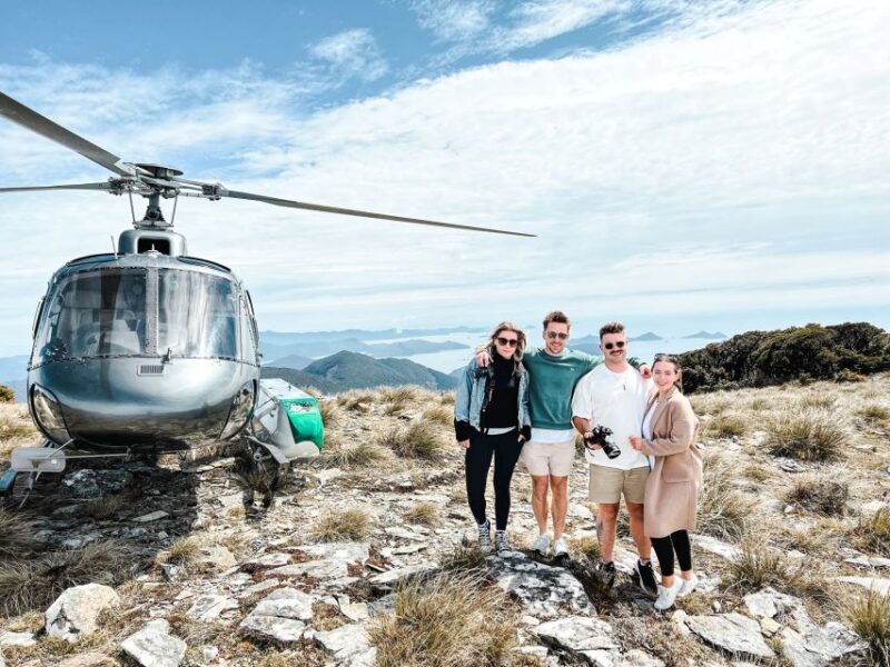 From Nelson: Marlborough Sounds Scenic Helicopter Flight - Authenticity and Value