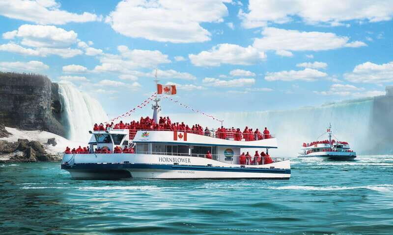 From Niagara Falls Canada Tour Boat, Lunch, Journey, Skylon - Discover Niagara Falls with a Comprehensive Half-Day Tour