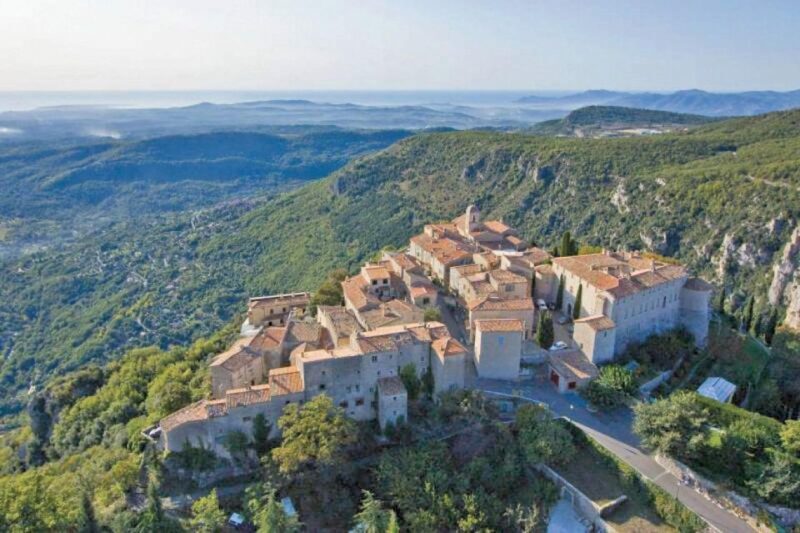 From Nice : Gourdon, St-Paul de Vence, Tourettes & Grasse - Tourettes-sur-Loup: Flowers and Medieval Charm