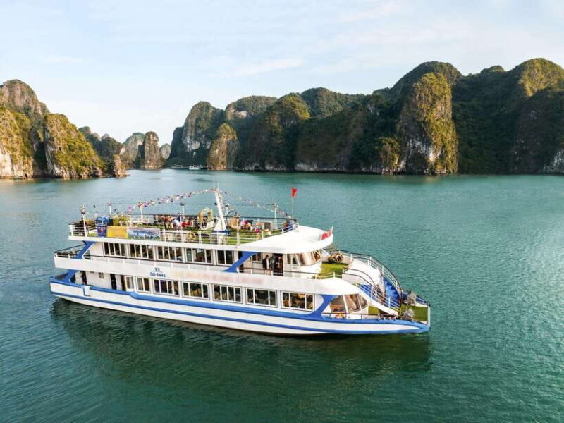 From Ninh Binh: 1 Day Ha Long Bay Luxury Cruise With Buffet - The Cruise: Sights and Activities