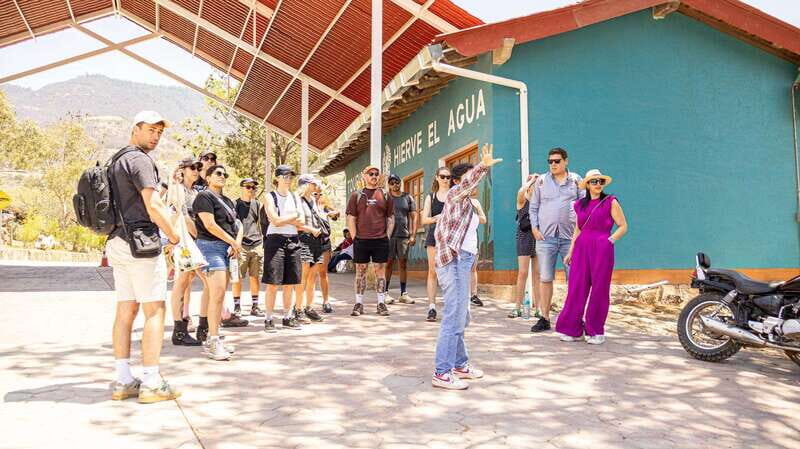 From Oaxaca de Juarez: Hierve el Agua and Mezcal Distillery - Visiting the Mezcal Distillery