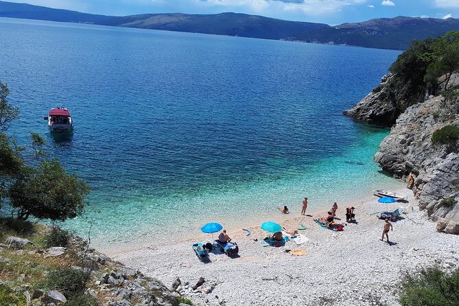 From Opatija/Lovran: Swimming on secluded beaches of island Cres - Key Points