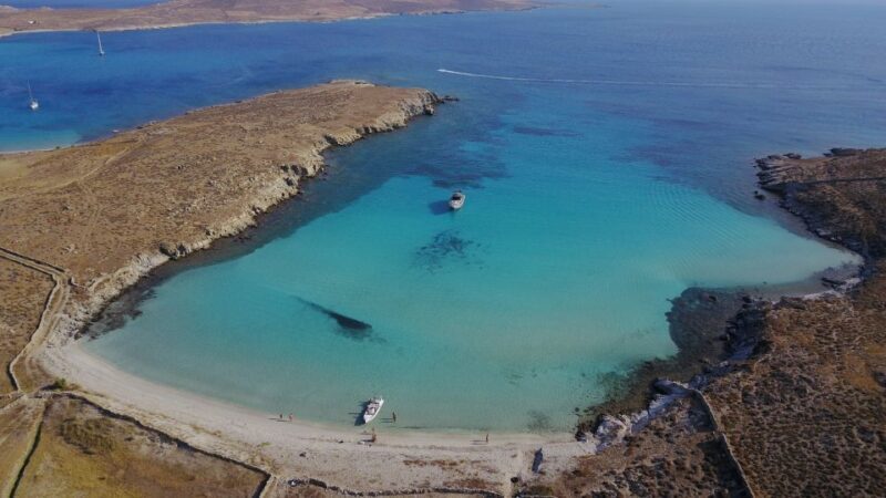 From Ornos: Private Cruise Mykonos to Delos & Rhenia Island - From Ornos: Private Cruise Mykonos to Delos & Rhenia Island