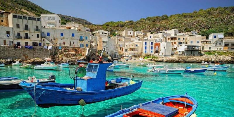 From Palermo center: Favignana and Levanzo Boat tour - The Experience in Detail