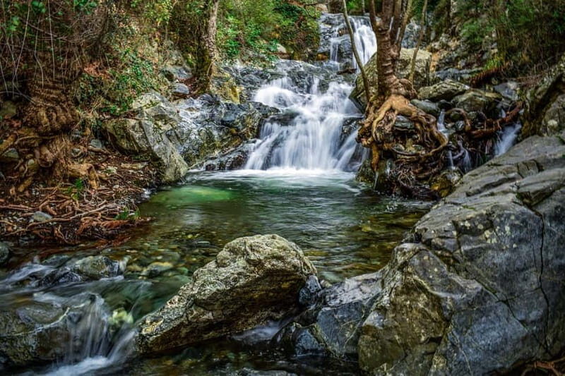 From Paphos: Caledonia Waterfalls Walking Tour with Lunch - Key Points