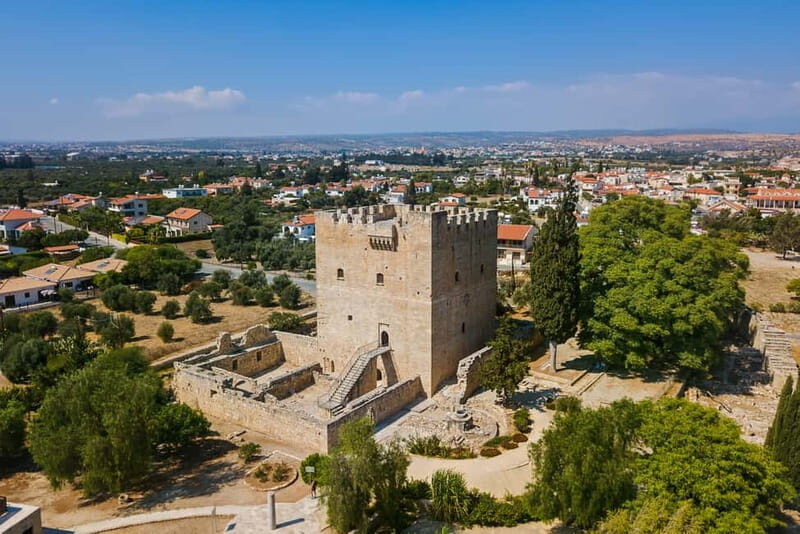 From Paphos: Guided Tour of Limassol with Rock of Aphrodite - A Full Day Exploring Limassol and Beyond from Paphos