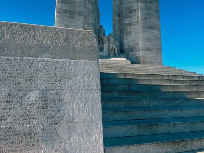 From Paris : WWI Vimy Battlefields - Private Tour - Return to Paris