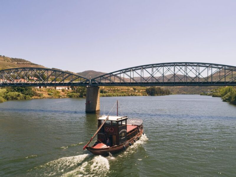 From Pinhão: Douro Valley Rabelo Boat Tour with Audio Guide - Key Points