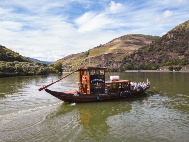 From Pinhão: Douro Valley Rabelo Boat Tour with Audio Guide - The Sum Up