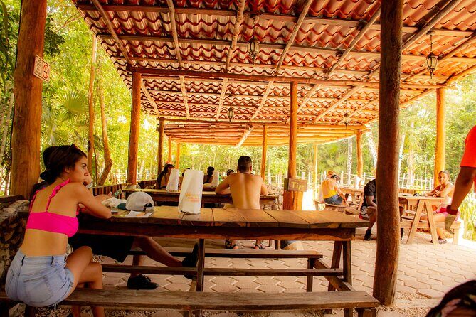 From Playa del carmen Experience ATV (Shared) Zipline & Cenote- Includes lunch - A Deep Dive into the Adventure