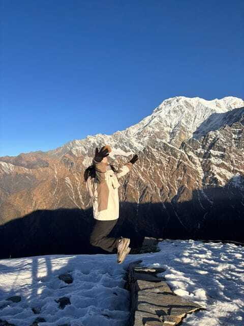 From Pokhara : 3 Days Mardi Himal Natura Explore Trek - Day Three: The Crowning Glory and Return Journey