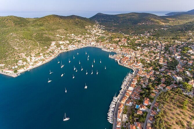 From Poros:Ithaca Cruise from Kefalonia to Gidaki Beach and Vathy - A Closer Look at the Itinerary