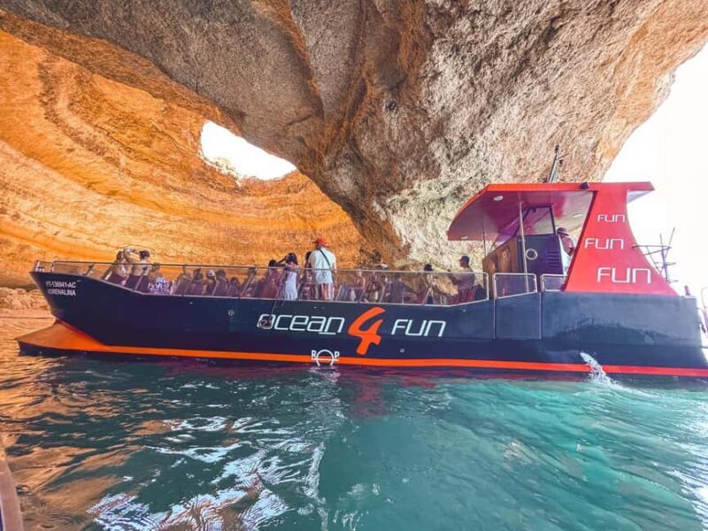 From Portimão: 2-Hour Catamaran Tour to Benagil Caves - The Water Activities
