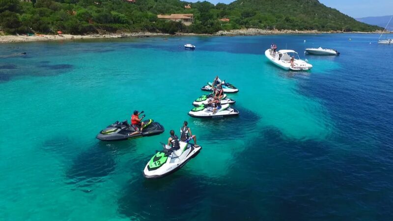 From Propriano: Gulf of Valinco Jetski Tour - 1h - Starting Point & Initial Training