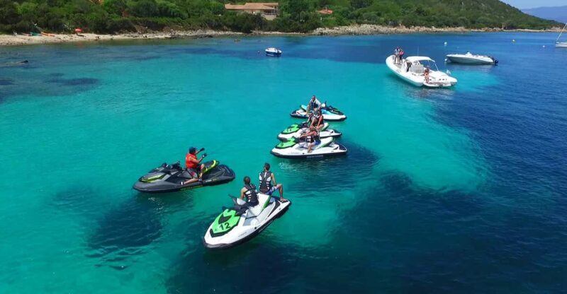 From Propriano: Gulf of Valinco Jetski Tour - 1h - The Adrenaline & Practical Aspects