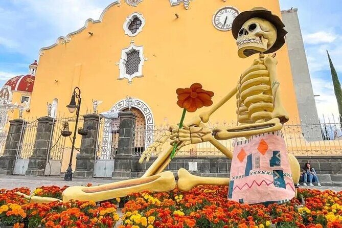 From Puebla Day of the dead in Atlixco monumental catrinas - A Full Breakdown of the Experience