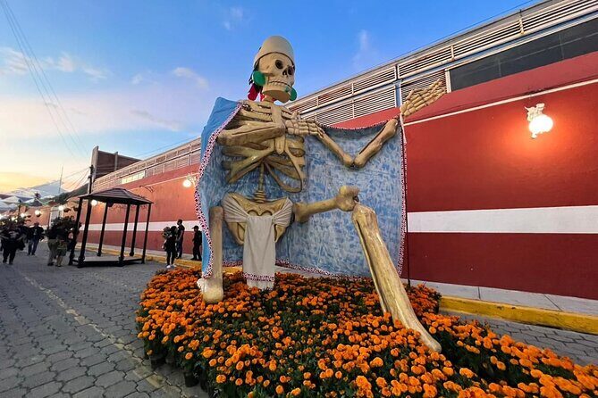 From Puebla Day of the dead in Atlixco monumental catrinas - Who Would Love This Tour?