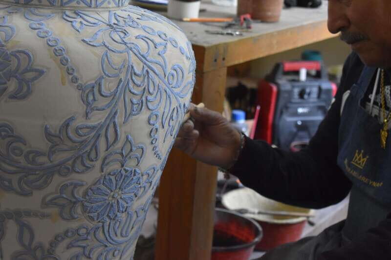 From Puebla: Private tour of talavera and visit to cholula - Key Points