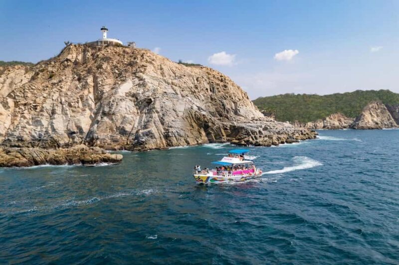 From Puerto Escondido: Huatulco 7 Bays Tour with Snorkeling - Key Points